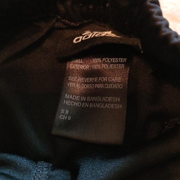 Boy's Youth Small 8 Adidas Shorts Black - Picture 5 of 6